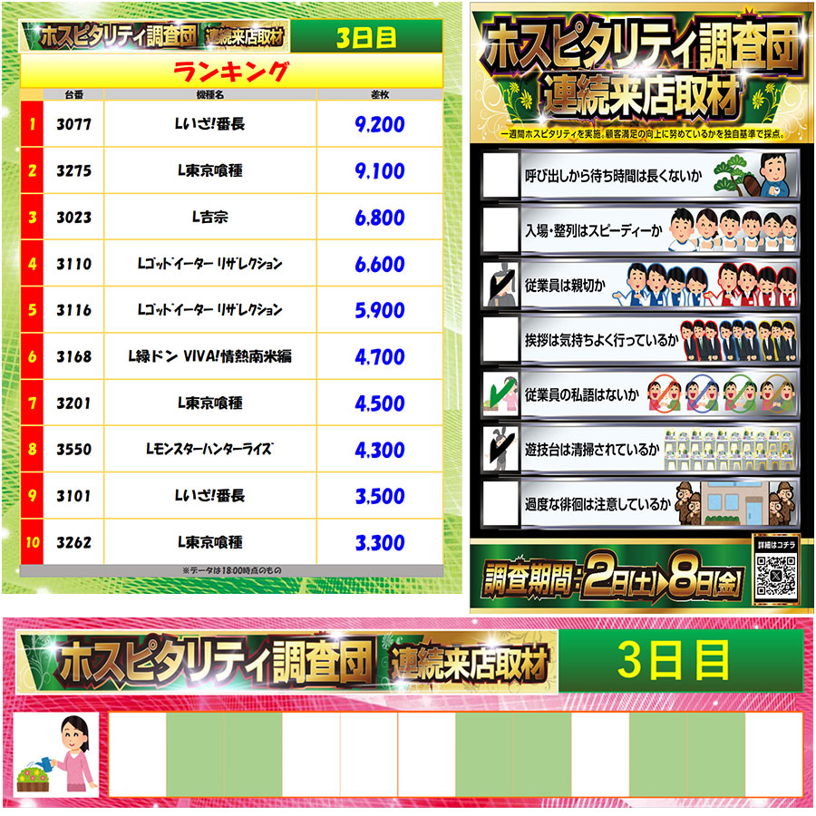 8月4日(月)