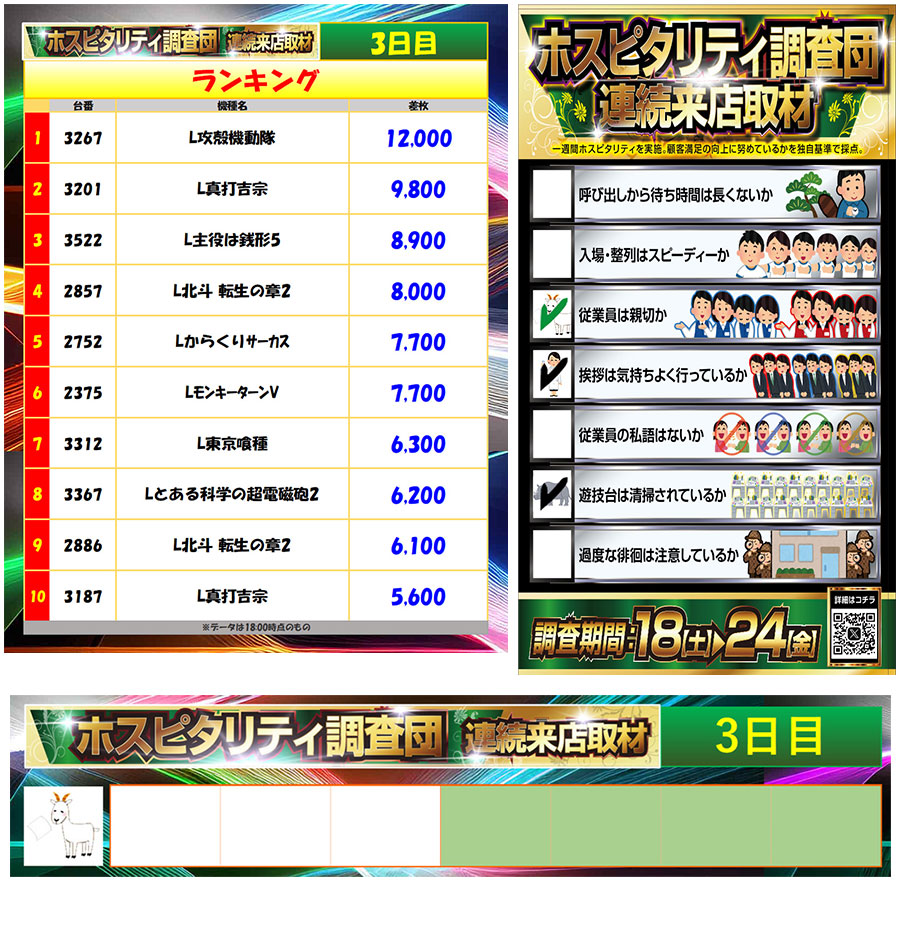 4月20日(月)